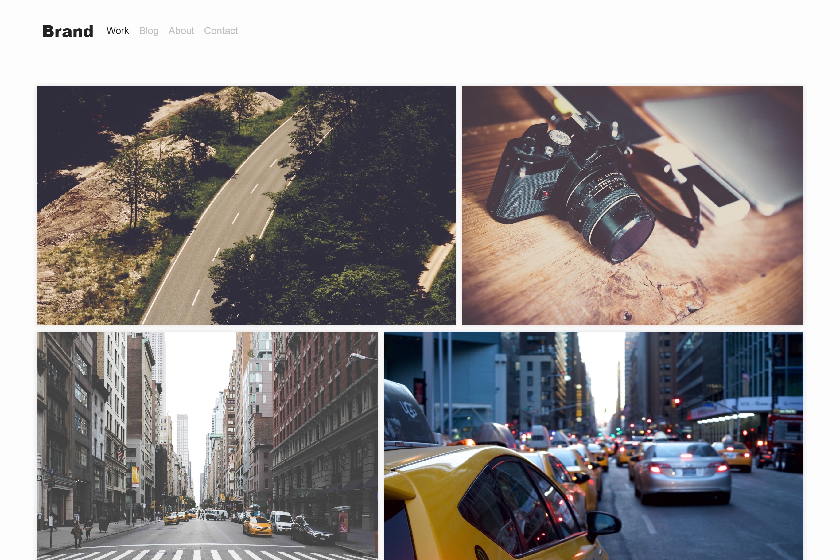 photographer-theme-home-page